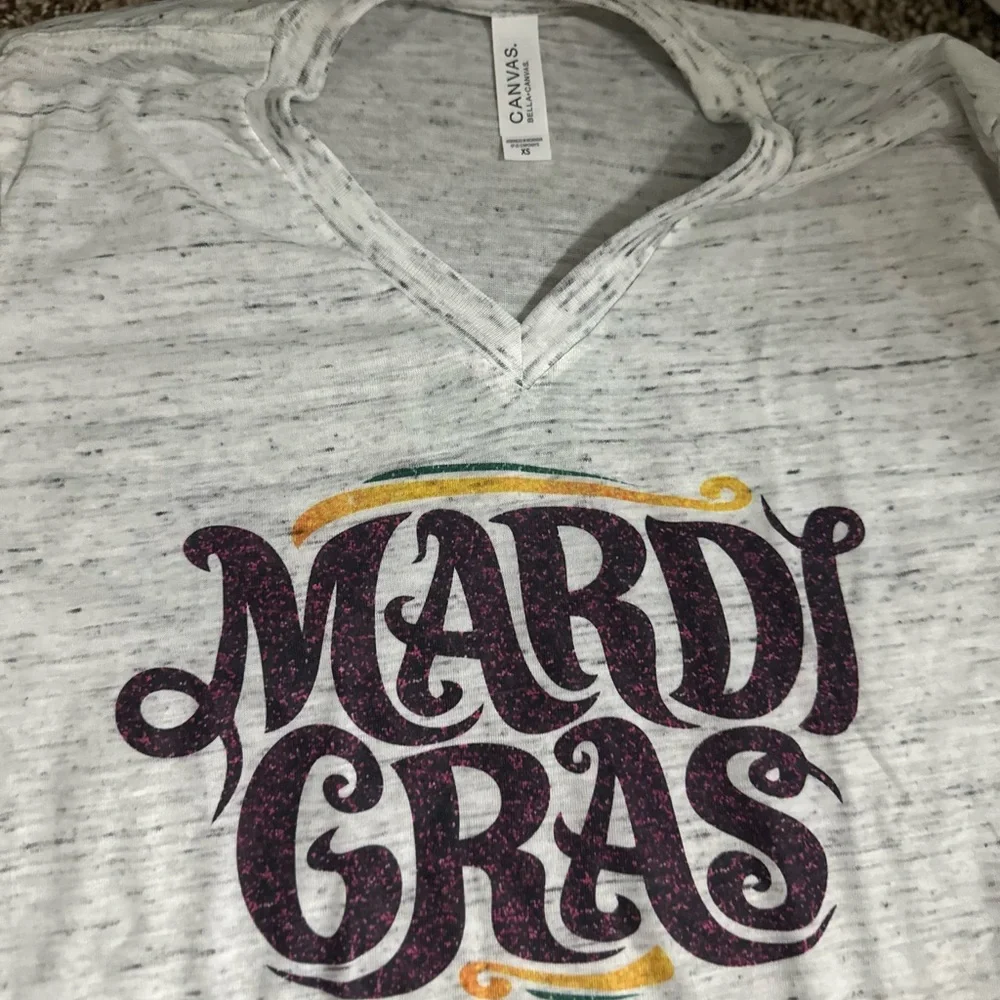 Mardi Gras Graphic T-Shirt - Picture 2 of 2